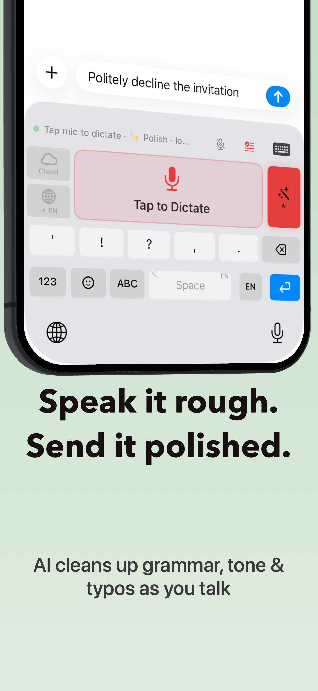 AI skills running without leaving the keyboard